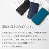 [HAKATA NO MORI LEATHER] L-shaped zipper long wallet for men and women, made of genuine leather with a slim gusset, coin compartment, 12 card slots,