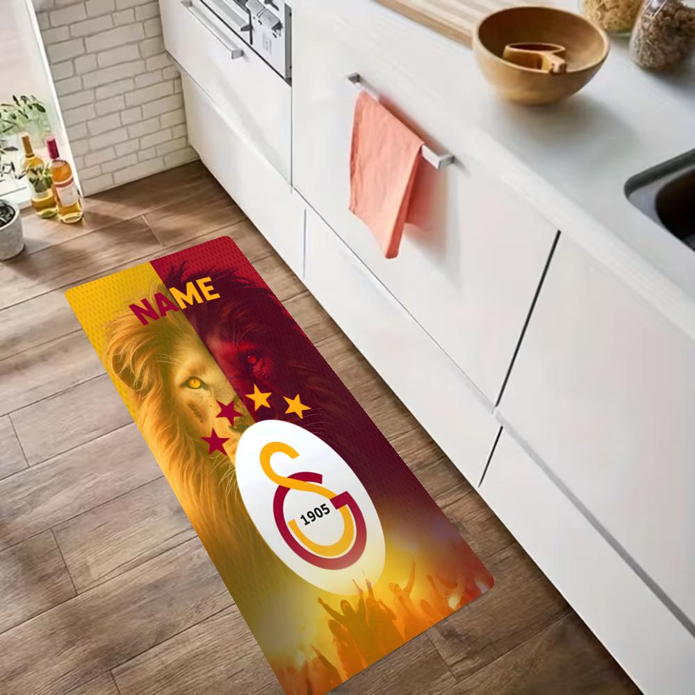 Galatasaray Pride Loyalty Customize Your Name Kitchen Rug Runner Rug Laundry Mat Hallway Entryway The Best Gift Choice