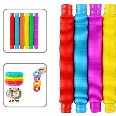 Creative Stress-relieving Pipe Toys Elastic Inspiring Telescopic Tube Toys