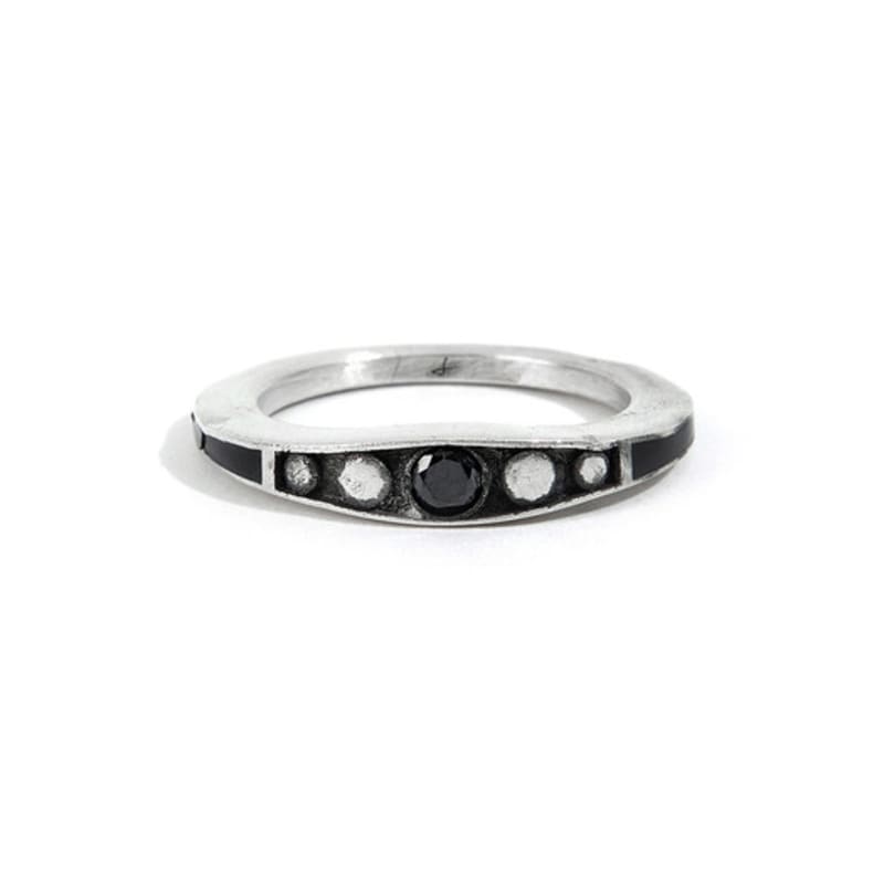 SEWNSWEN SEWN SWEN SILVER GEMSTONE EPOXY RING
