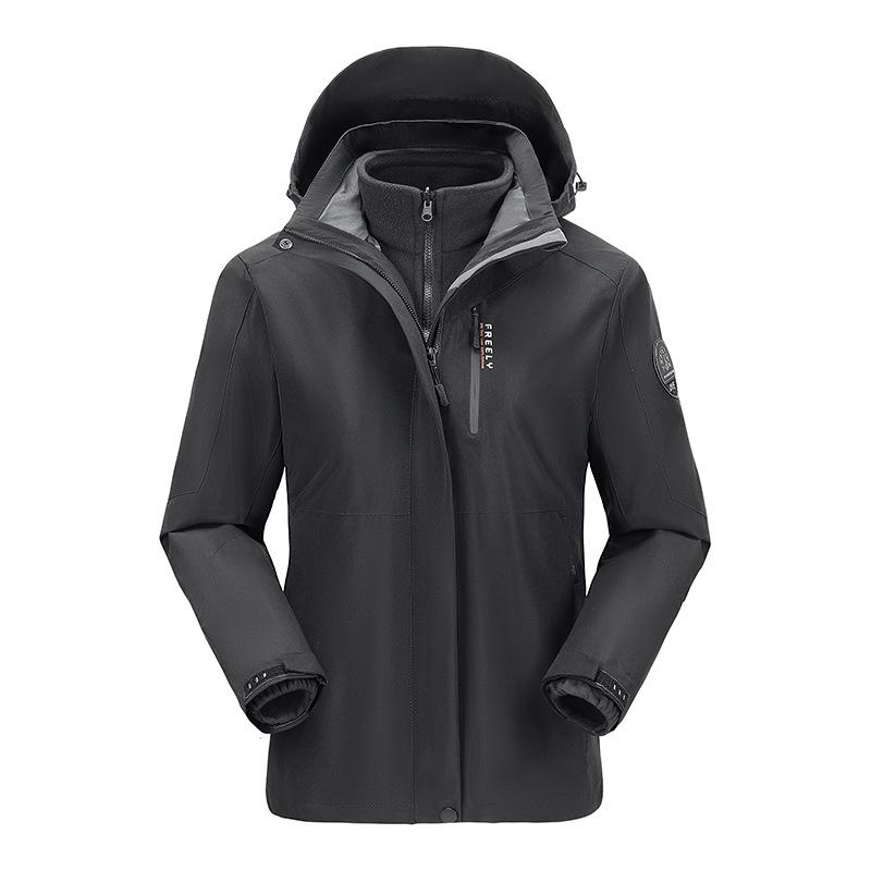 

Мужской классический уличный ветрозащитный альпинистский костюм 3-в-1 со съемной флисовой подкладкой Extra Large