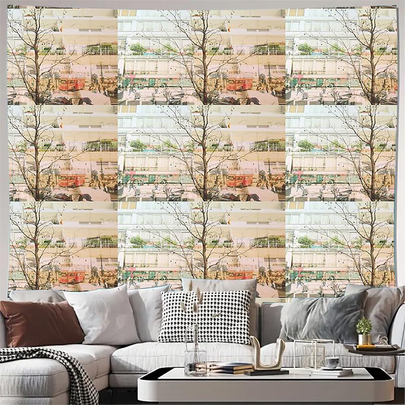 

Bohemian Tapestry Wall Hanging Aesthetic Room Decor Vintage Art Texture Home Decor Living Room Bedroom Wall Art Backdrop 74x94cm(29x37in)