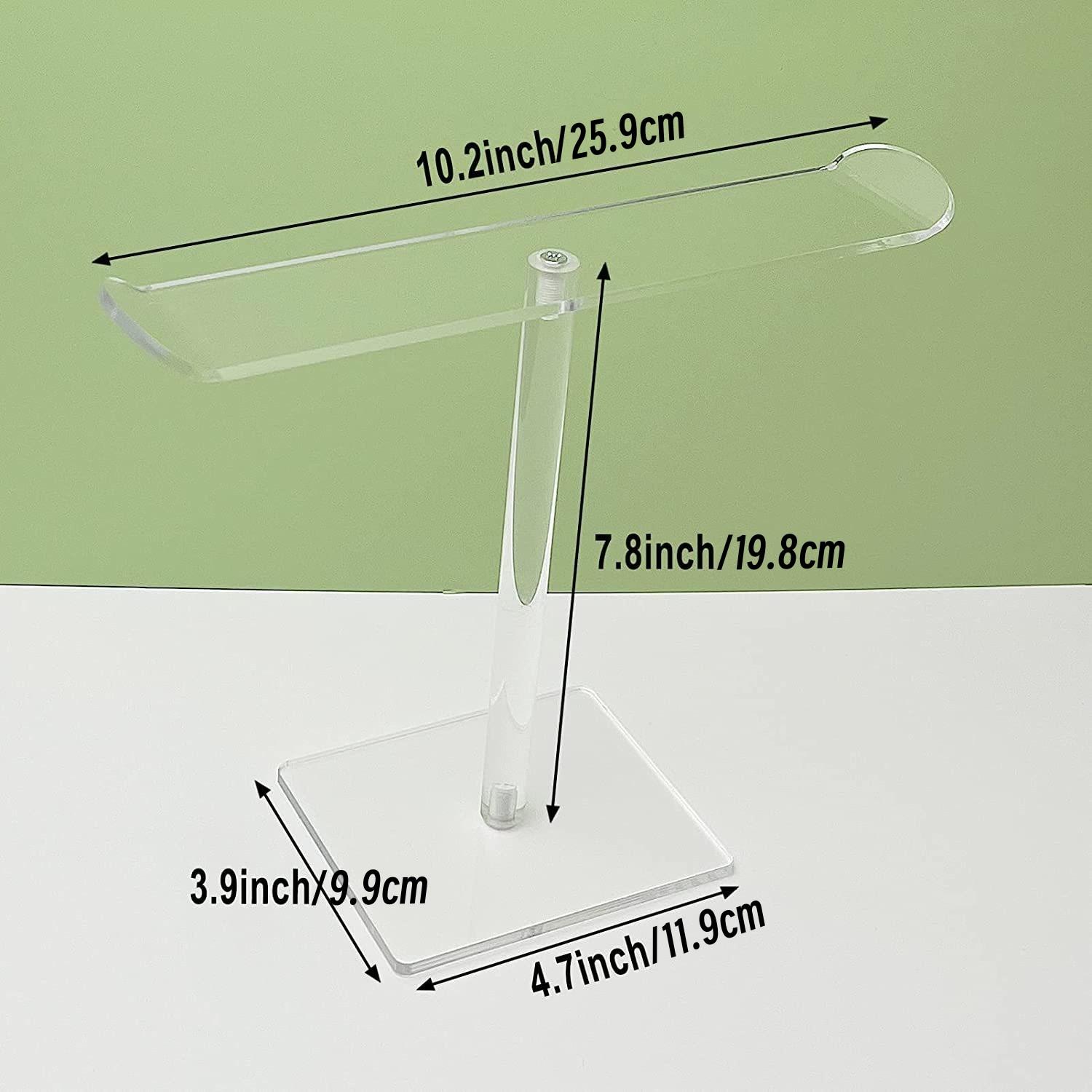 

Акриловый держатель для повязок на голову, органайзер для аксессуаров для волос, прозрачная подставка для девочек, прозрачный держатель для резинок для волос, подставка для демонстрации повязок на голову