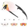 Kapvoe Photochromic Cycling Glasses MTB Cycling Sunglasses Outdoor Bike Eyewear Sports Glasses UV400 Bicycle Goggles Eyepieces