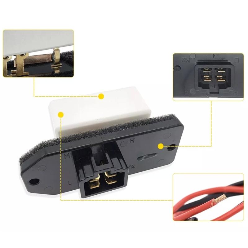 68004241AA 3A1049 Blower Motor Fan Resistor 4720278 Heater Module Heater Fan Speed Regulator for 1500 2500 3500