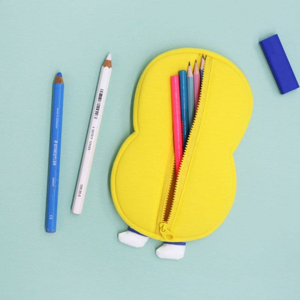 Branch Brother Marks Duck Black Pencil Case BRB-PEC08-BK