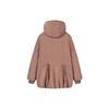 Fila X MIHARA YASUHIRO Collaboration Series Sports Leisure Knit Faux Shearling Warm Hooded Jacket Women Jackets Victoria-Purple F11W143506F-VT