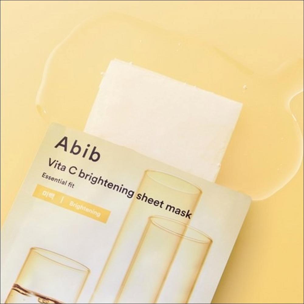 Abib Mild Acidic pH Sheet Mask Vita C Essential Fit – 10 Sheets