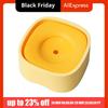 Creative Not Wet Mouth Dog Floating Bowl Spillproof Dustproof Cat Water Drinker 1200ml Anti-Splash Pet Water Dispenser Home