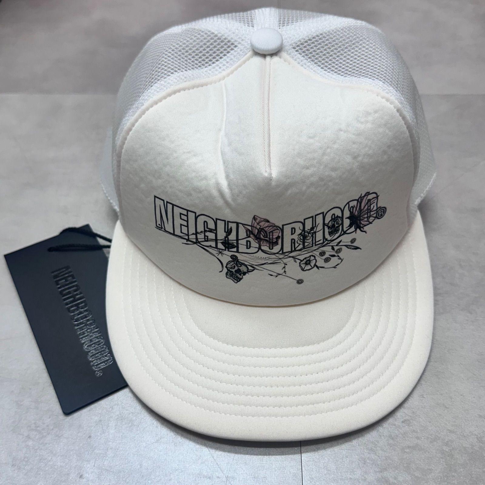 Used NEIGHBORHOOD 24SS NHXDR WOO.MESH CAP Logo Print Mesh Cap 241HCDWN-HT01S Neighborhood 86173A1
