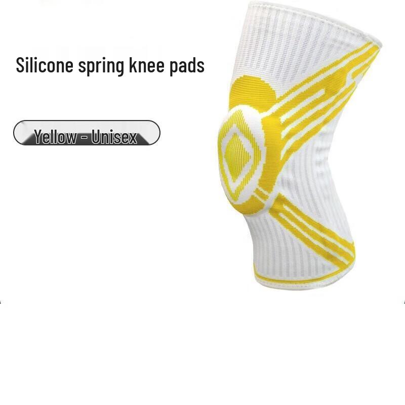 Sports Silicone Spring Support Knee Brace