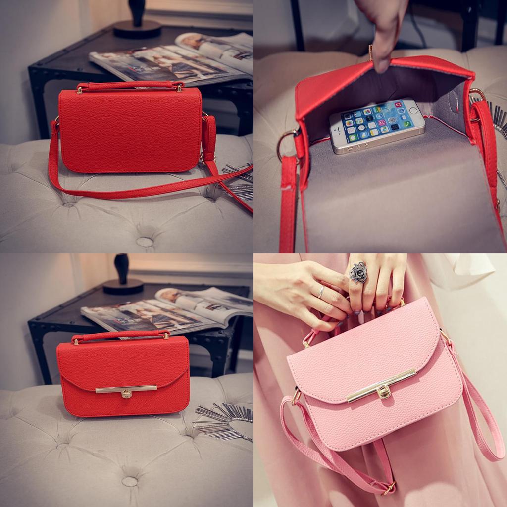Elegant Pure Color Fashion Women Shoulder Bag Ideal For Shopping Casual And Travel