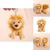 Portachiavi Peluche Leone Giocattolo Con Materiale Peluche Corto Per Bambine E Idee Regalo