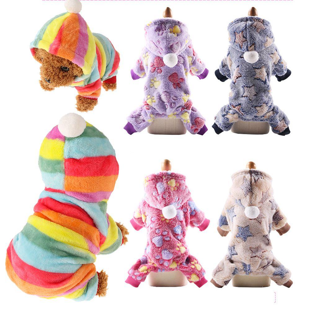 

XS-2XL Французский бульдог Кошачий жилет Костюм Теплое пальто Одежда для домашних животных Комбинезон для собак Щенок Толстовка с капюшоном