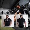 IR Genuine Goods Fashion Original Universal Beast Fitness Short Sleeve Full Cotton Casual Plus Size Loose Breathable Bodybuilding Elastic Clothing