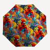 1pc Spider-Man, Graffiti Automatic Folding Umbrella - Compact 8-Rib Design, Durable Plastic & Iron, Daily Use F104003