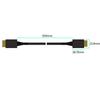 LINKUP OCuLink PCIe 4i to OCuLink SSD Data Active 50cm with Nylon Cable Jacket - SFF-8611 SFF-8611 Cable,