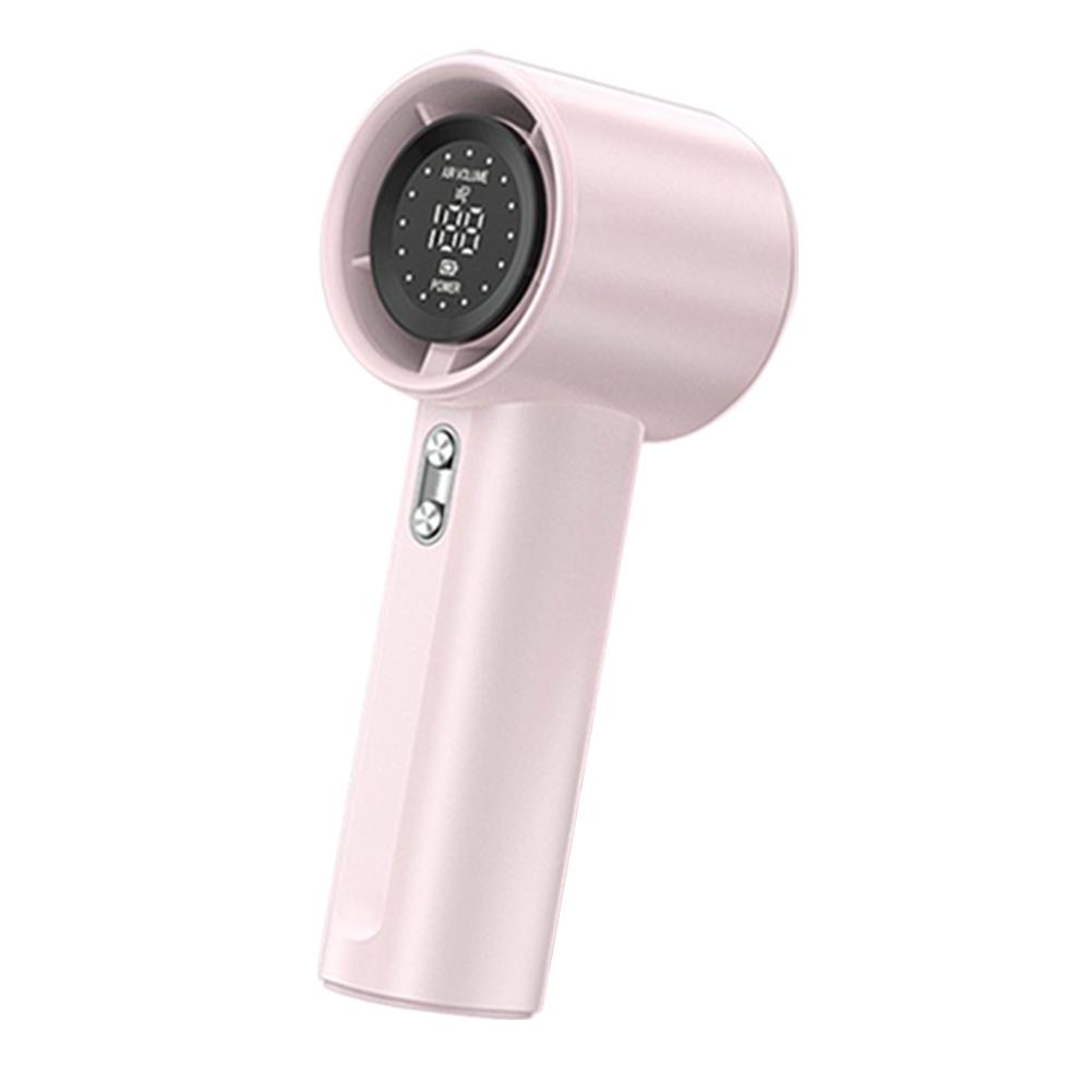 Handheld Turbo Fan 100 Speeds Portable Turbo Fan USB Rechargeable Electric Cooling Fan Mini Personal Fan for Outdoor Travel
