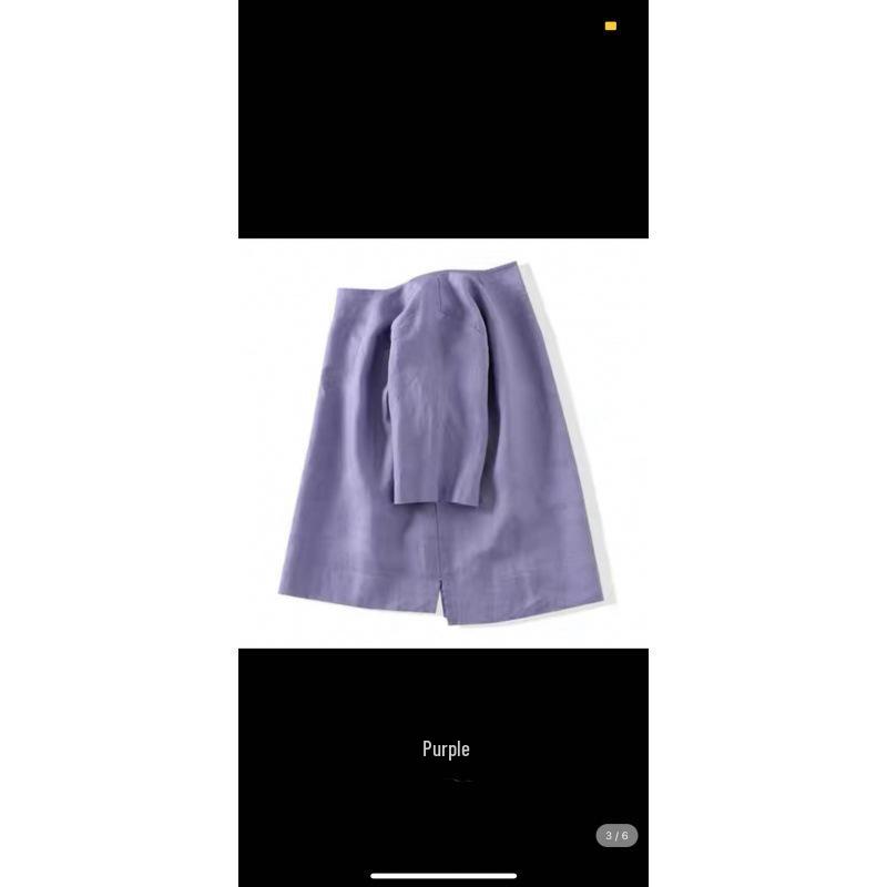 

Летняя женская футболка с круглым вырезом и рукавом пять четвертей в японском стиле, 2022 2XL фиолетовый