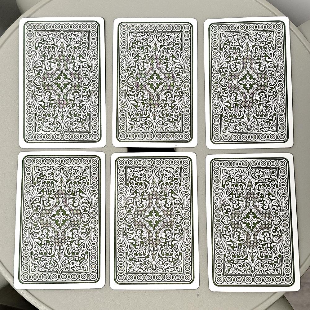 1890er Jahre Original Kipper Karten in beide Richtungen 36 + 6 Stück Karten 9 * 6cm Deutschland Sprache gedruckt auf 350GSM doppelt geprägtem Papier