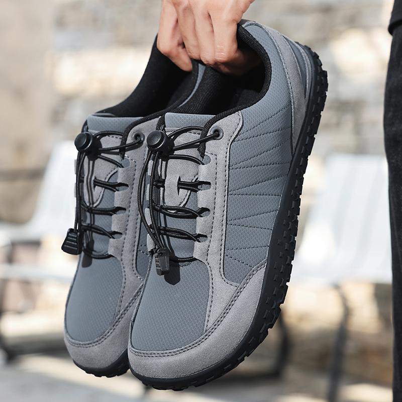 Fashion Unisex Wider Shoes Breathable Mesh Men Barefoot Wide-toed Shoes New Flats Soft Zero Drop Sole Wider Toe Sneakes Big Size
