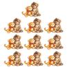 10 Sheets Funny Monkey Hugging Plush Toy Stickers Quirky Vinyl Decals for Laptops Water Bottles Luggage Skateboards Waterproof DIY Crafts