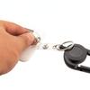 8 Color Office Card Holder Telescopic Outdoor Carabiner Keychain Badge Holder Easy Pull Buckle Badge Reel Clip