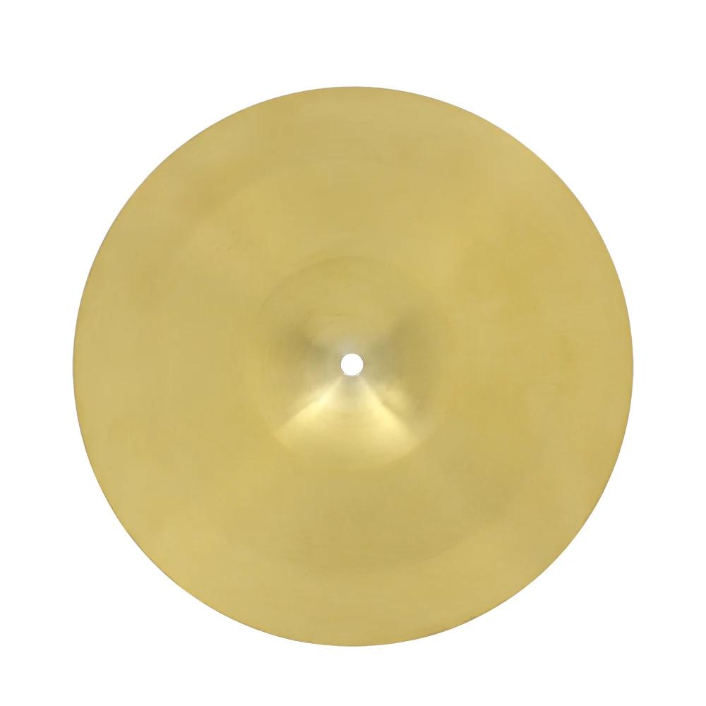 IRIN Brass Cymbal 8''10''12'' Inch Gold Gong Jazz Drum Durable Brass Splash Crash Kide Hi-Hat Cymbals Percussion Accessory