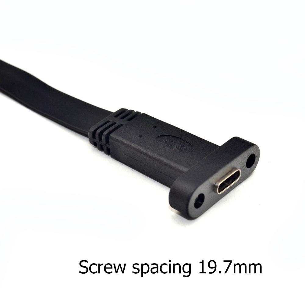 30cm USB 3.1 Front Panel Header Type E to Type C Motherboard Extension Cable Gen 2 10Gbps Type-E To USB-C Female Connector