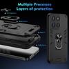 Custodia Grado Militare per Motorola Moto G56 G86 5G G06 Copertura Protettiva Antiurto Supporto ad Anello Supporto Custodie
