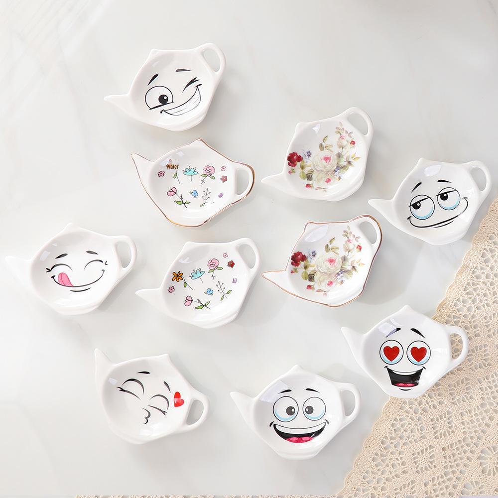 Set di Piatti in Ceramica Dipinti a Mano: Piatti per Gioielli, Salse e Condimenti con Spedizione Gratuita