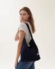 Sehr Wrinkle Leopard Hobo Bag (Navy)