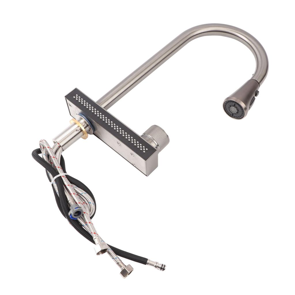 Wasserfall Wasserhahn Edelstahl Pull Out Typ Multi Outlets Küche Wasserhahn G1/2 Schnittstelle