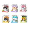 Cute Mini Dog&Cats Pets House Micro Particle Building Blocks Toys Animals Models DIY Toys Birthday Gifts For Kids