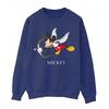 Disney Womens/Ladies Mickey Mouse Love Cherub Sweatshirt