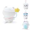 Chikawa Yukikawa Dog Self-mocking Bear Plush Toy With Pendant Animal Shape Pp Cotton Filling 20cm Teddy Bear 10cm Hanging Decoration