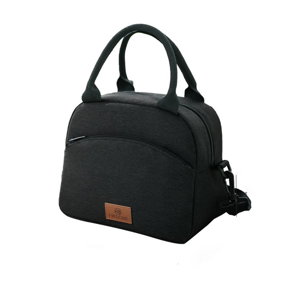 Oilproof Cooler Bag Leakproof Food Bag Portable Insulated Bag  Office