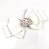 Double Beautiful Layer Bowknot Waist Belt In Soft Cotton With Elastic Fit Women For
