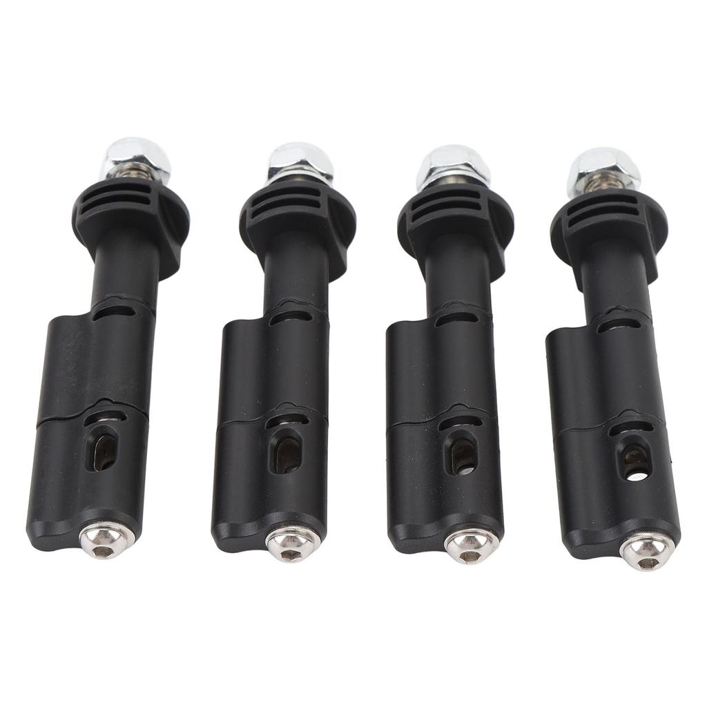 4PCS 17mm Mounting Pins Theftproof Safety Mount Pins Set Replacement for MaxTrax MKII LITE and Mini Recovery Traction Boards