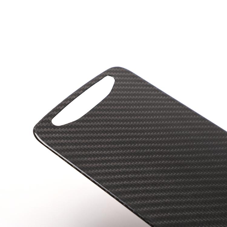 Carbon Fiber Car Interior Accessories for Land Rover Discovery 5 2021-2022 Center Console Gear Shift Panel Decorative Cover
