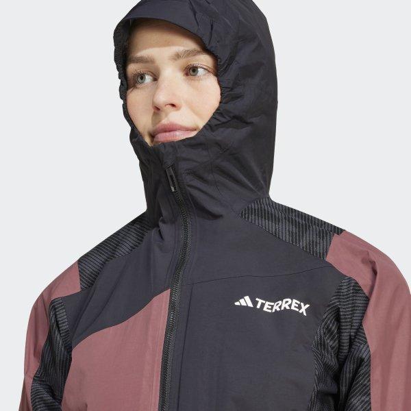 AdidaS Women S Outdoor Terex Ix1576 Xperier Hybrid Rainready Waterproof Jacket