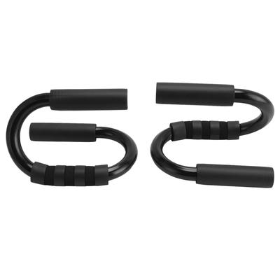 2pcs Push Up Bar S Shape Foam Steel Effective Muscle Training Push Up Stand for Home Gym Office