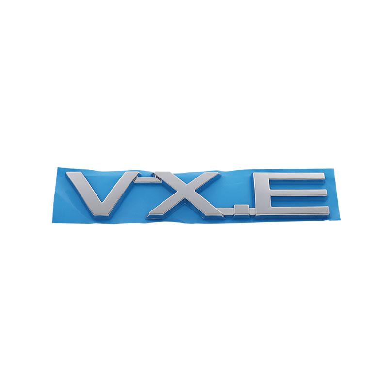 3D Premium VXE VX-E for car Hood Fender trunk Tail Rear Bonnet Nameplate Decal Emblem Badge Sticker