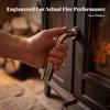 Replacement Door Handle Stainless Steel Fireplace Heat-Resistant