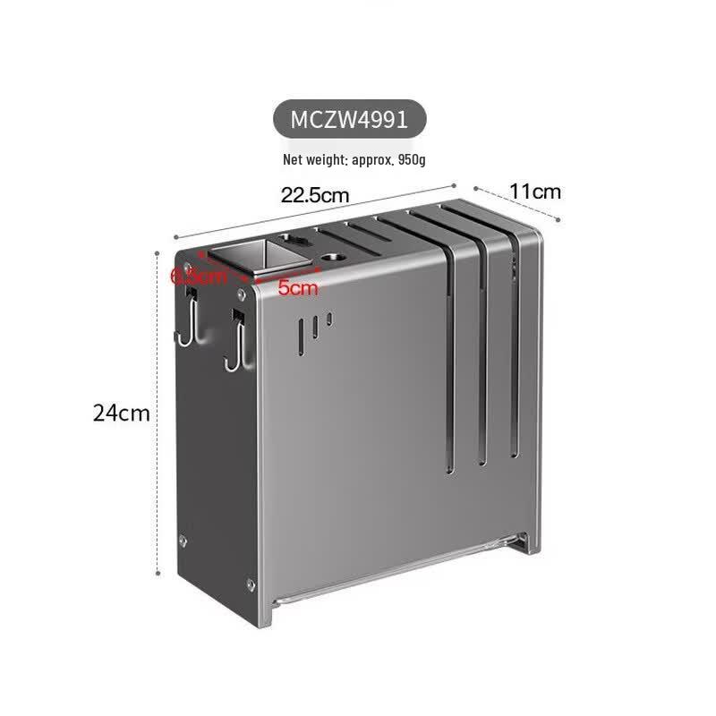 MAXCOOK Kitchen Knife Block and Chopstick Holder