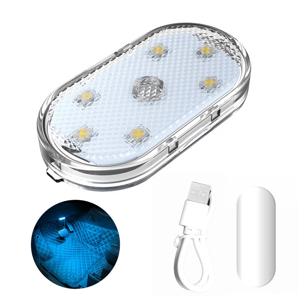 Car Ambient Light Enhance Car's Ambience with 7 Colors Rgb Automotive Light Self-adhesive Magnetic Suction Usb Rechargeable