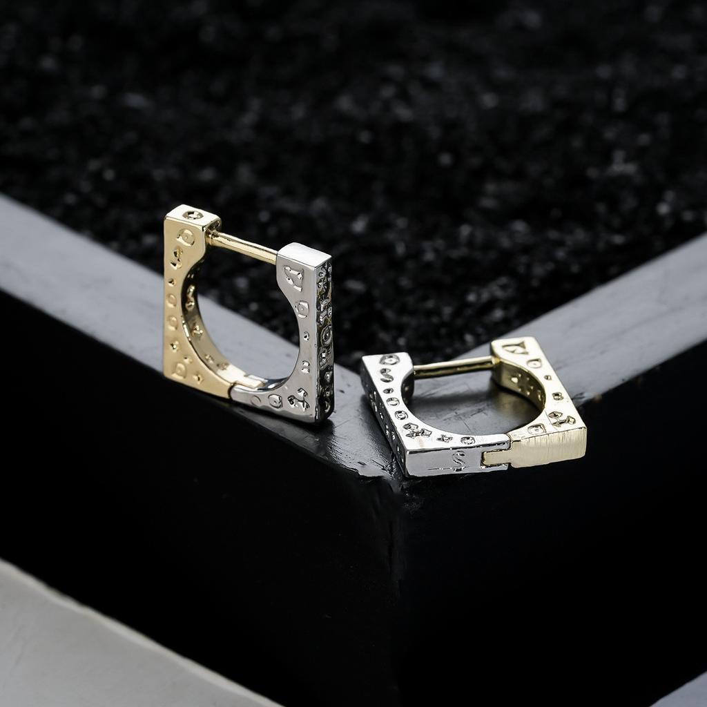 Stud Earrings Men's Trendy Ear Buckles Personalized Versatile Earrings Women's High-end Jewelry Accessories Earrings