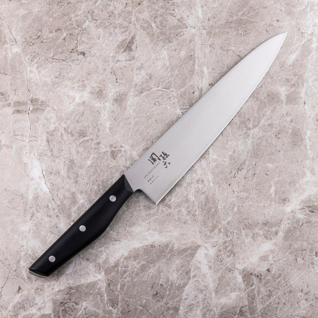 Kai Seki Magoroku RC1150 2 Knives and 2 Includes Simple and Sharpener "4-Piece Set Cookware" Knives, Chef's Knife, Whetstone, Grater,