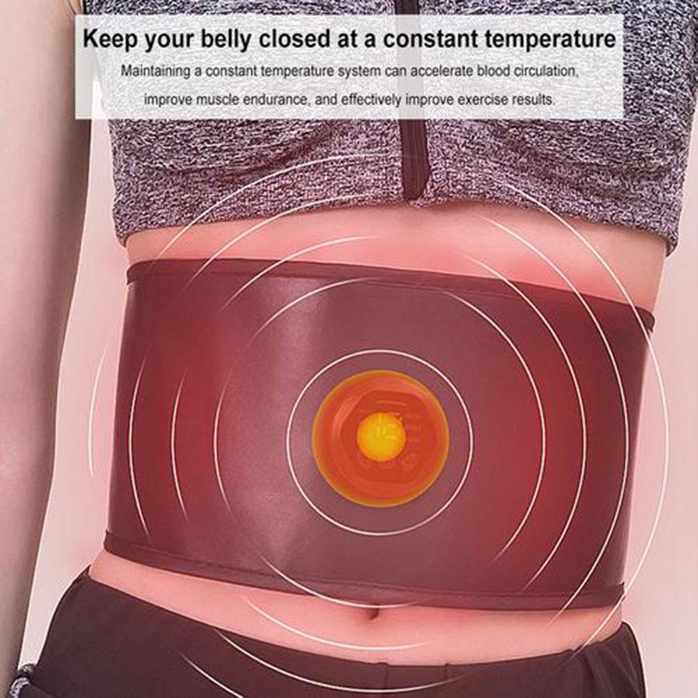 EMS Abdominal Muscle Belt Abdominal Muscle Pad Liquid Crystal Display 6 Modes 15 Levels Adjustable  Slimming Belt