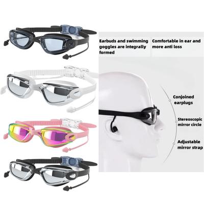 New Professional Swimming Goggles Swim Glasses Electroplate Anti Fog Waterproof Silicone Water Games Equipment Sports Goggles
